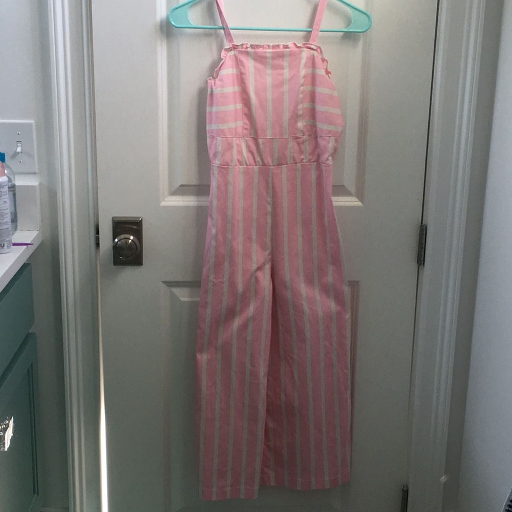 Striped Jumpsuit